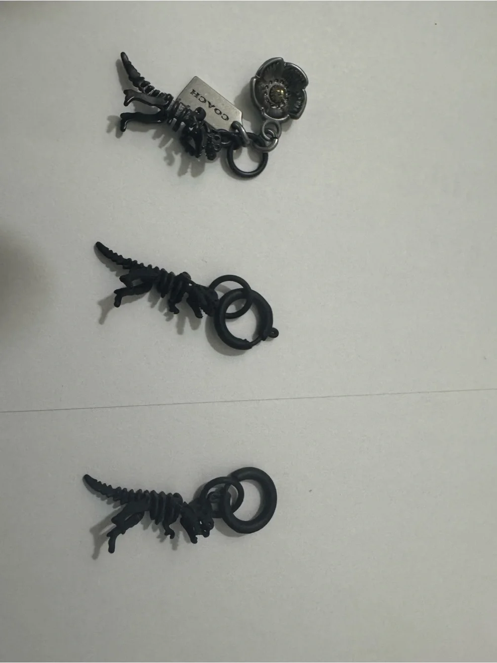 Coach Black Metal Charms - Picture 6 of 6